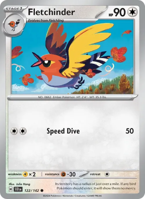 Fletchinder - Reverse Holo