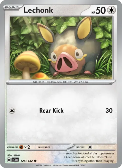 Lechonk - Reverse Holo