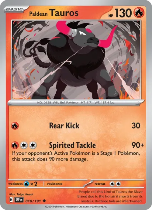 Paldean Tauros