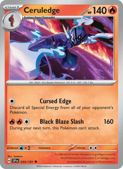 Ceruledge - Reverse Holo