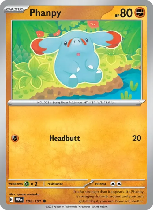 Phanpy - Reverse Holo