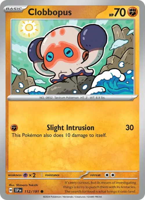Clobbopus - Reverse Holo