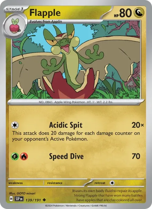 Flapple - Reverse Holo