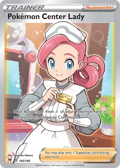 Pokémon Center Lady