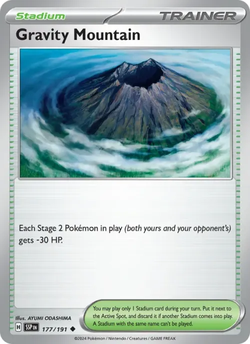 Gravity Mountain - Reverse Holo