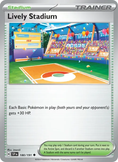 Lively Stadium - Reverse Holo