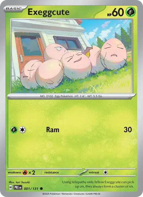 Exeggcute - Master Ball Pattern