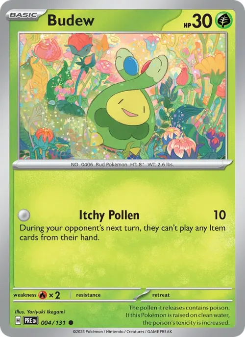 Budew - Master Ball Pattern