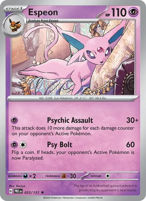 Espeon - Holo