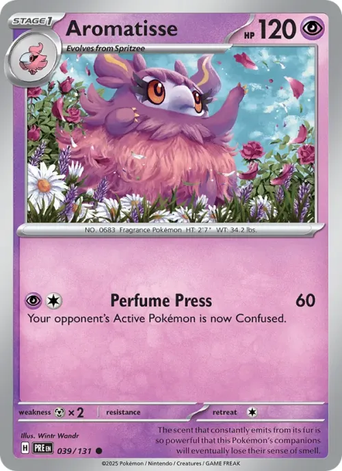 Aromatisse - Poke Ball Pattern