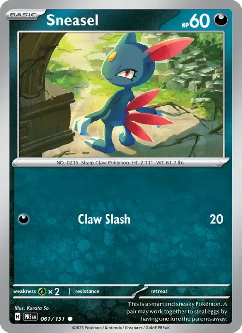 Sneasel - Master Ball Pattern