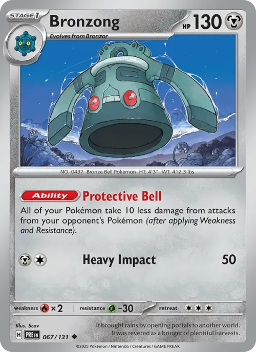Bronzong - Master Ball Pattern