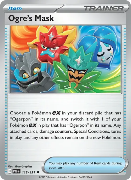 Ogre's Mask - Reverse Holo