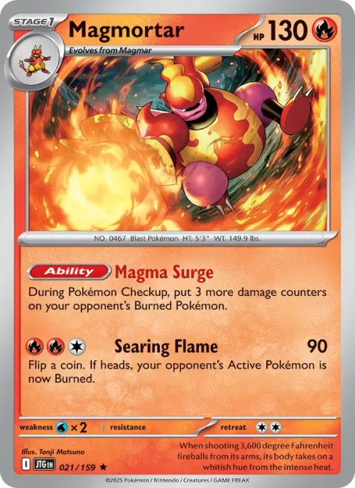 Magmortar - Holo