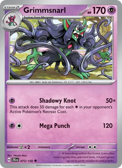 Grimmsnarl - Reverse Holo
