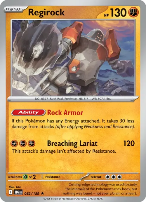 Regirock - Holo