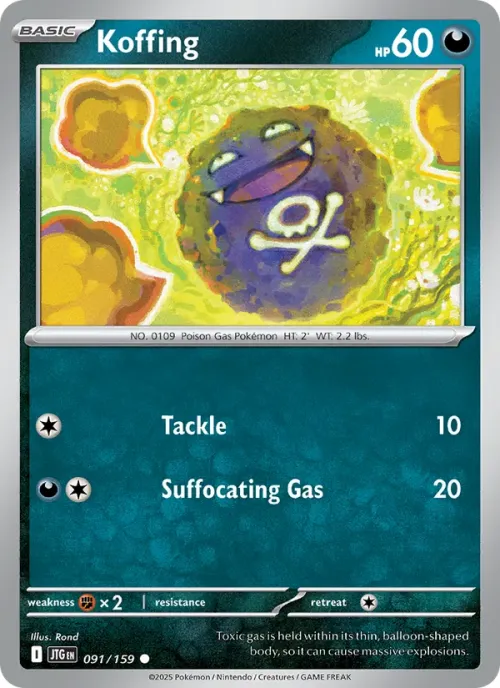 Koffing - Reverse Holo