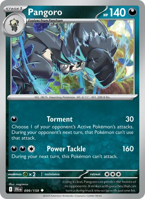 Pangoro - Reverse Holo