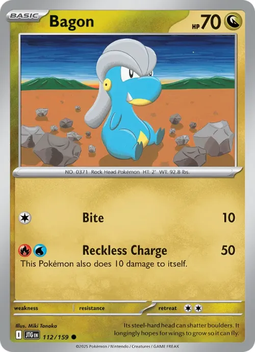 Bagon - Reverse Holo