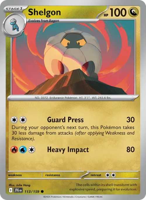 Shelgon - Reverse Holo