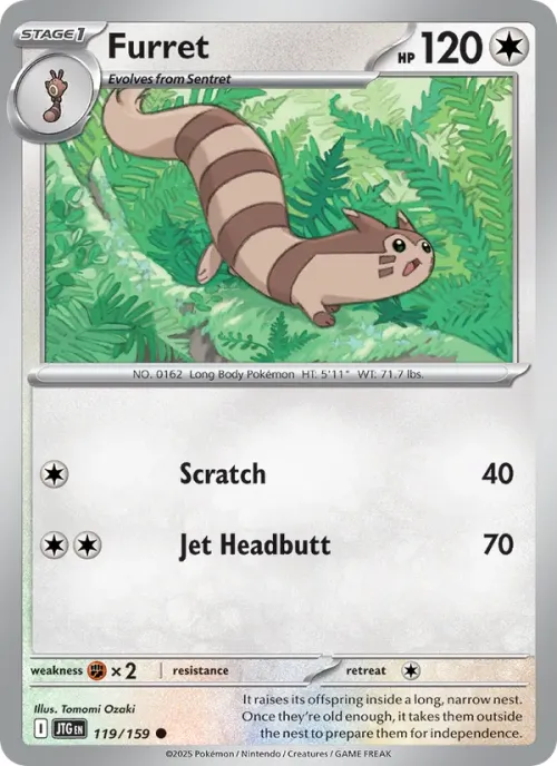 Furret - Reverse Holo