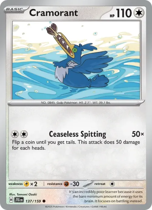 Cramorant - Reverse Holo