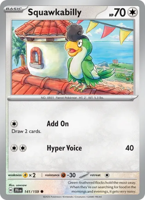 Squawkabilly - Reverse Holo