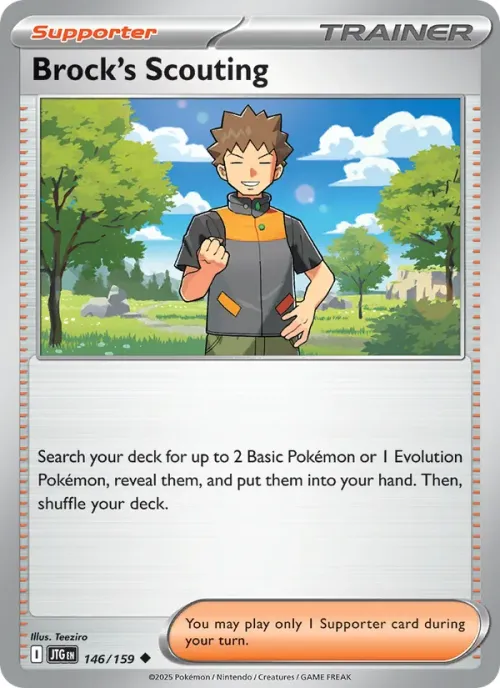 Brock's Scouting - Reverse Holo