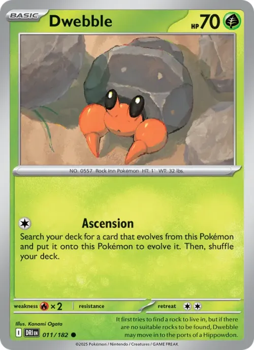 Dwebble - Reverse Holo