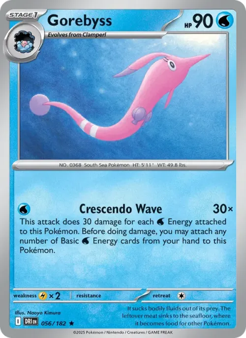 Gorebyss - Reverse Holo
