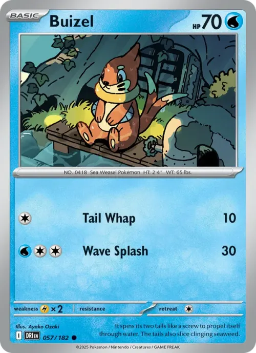 Buizel - Reverse Holo