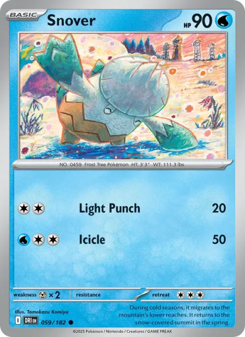 Snover - Reverse Holo