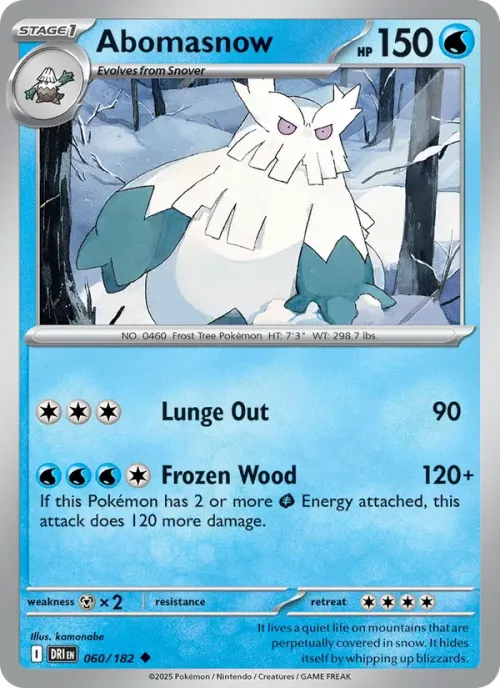 Abomasnow - Reverse Holo