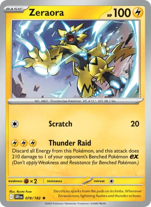 Zeraora - Holo