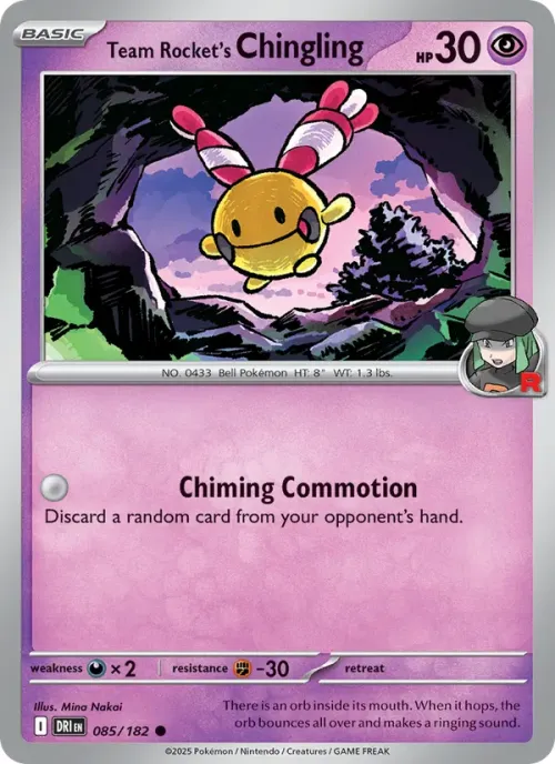 Team Rocket's Chingling - Reverse Holo