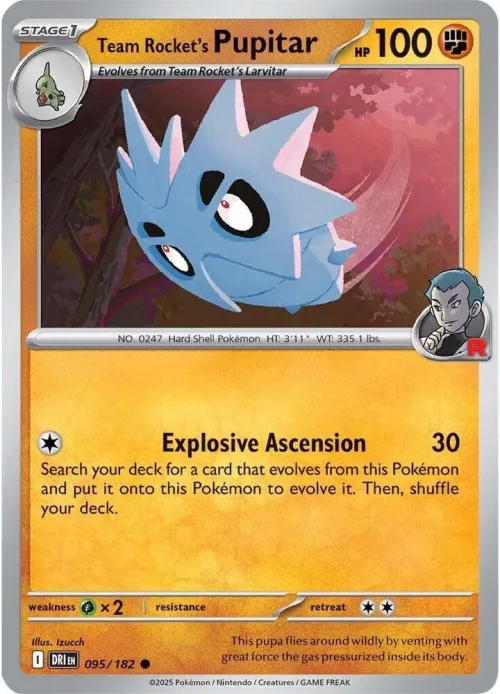 Team Rocket's Pupitar