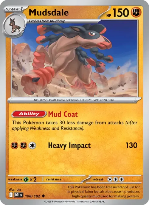 Mudsdale - Reverse Holo