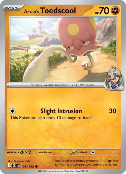 Arven's Toedscool - Reverse Holo