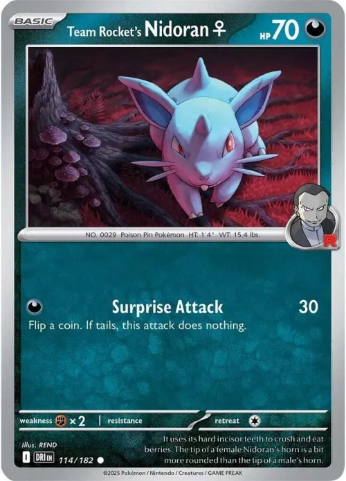 Team Rocket's Nidoran♀
