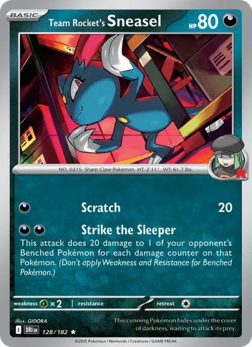 Team Rocket's Sneasel - Reverse Holo