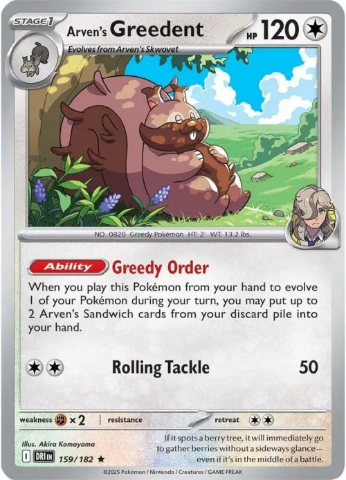 Arven's Greedent - Holo