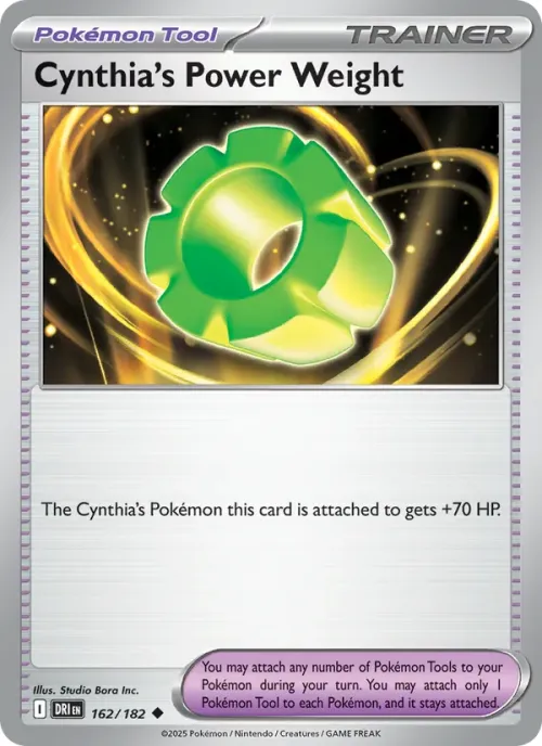 Cynthia's Power Weight - Reverse Holo