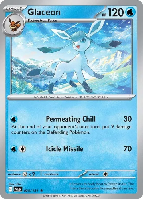 Glaceon - Reverse Holo