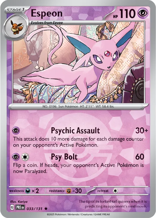 Espeon - Poke Ball Pattern