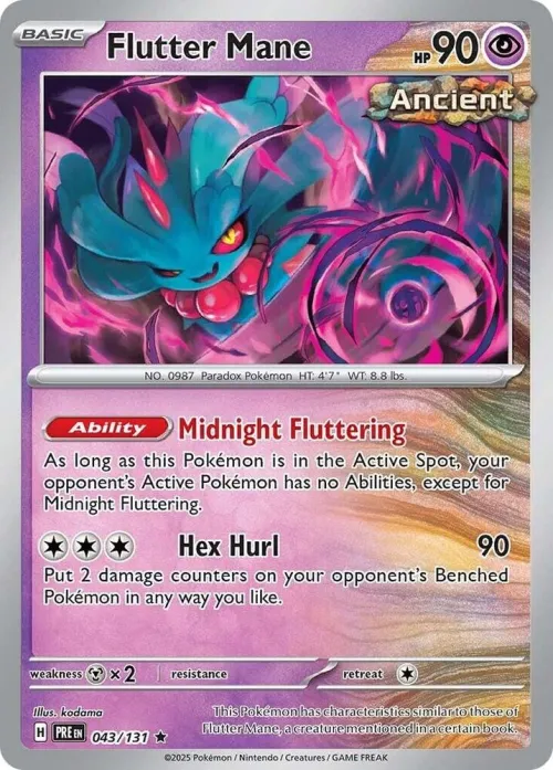 Flutter Mane - Reverse Holo