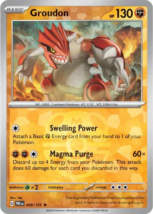 Groudon - Master Ball Pattern