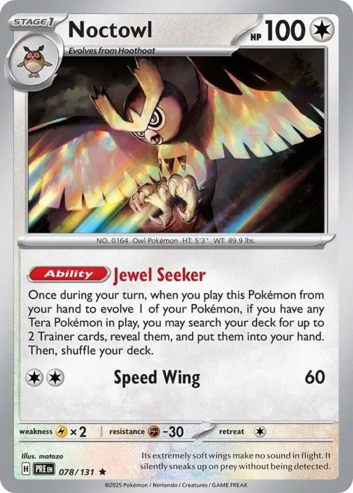 Noctowl - Reverse Holo