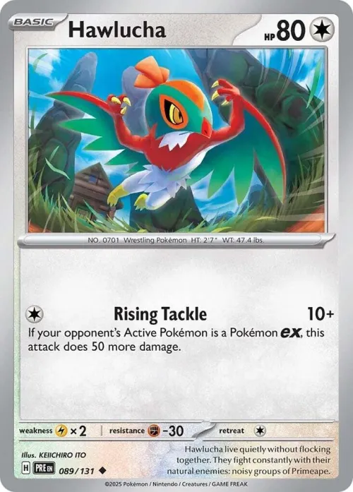 Hawlucha - Reverse Holo