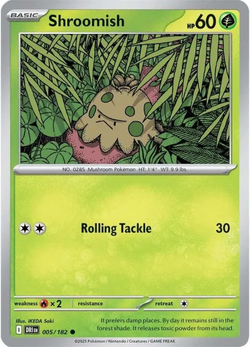 Shroomish - Reverse Holo