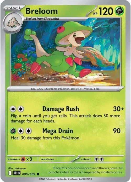 Breloom - Reverse Holo